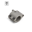 Picture of Superlative Arms®  Adjustable Gas Block | .625” | Stainless Steel | Clamp On | Matte Stainless Finish
