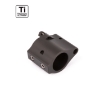 Picture of Superlative Arms®  Adjustable Gas Block | .625” | Titanium | Solid | Set Screw | DLC Dark Finish