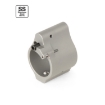 Picture of Superlative Arms®  Adjustable Gas Block | .875” | Stainless Steel | Solid | Set Screw | Matte Stainless Finish
