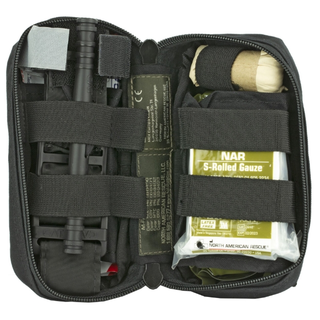 Picture of North American Rescue M-FAK Mini First Aid Kit - Black Finish