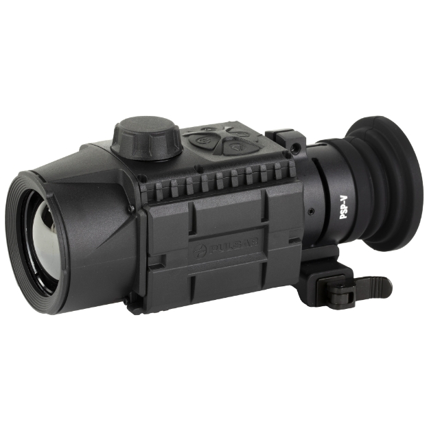 Picture of Pulsar Krypton FXG50 Thermal Imaging Front Attachment Kit  Thermal Optic  1X  Matte Finish  Black PL76655K