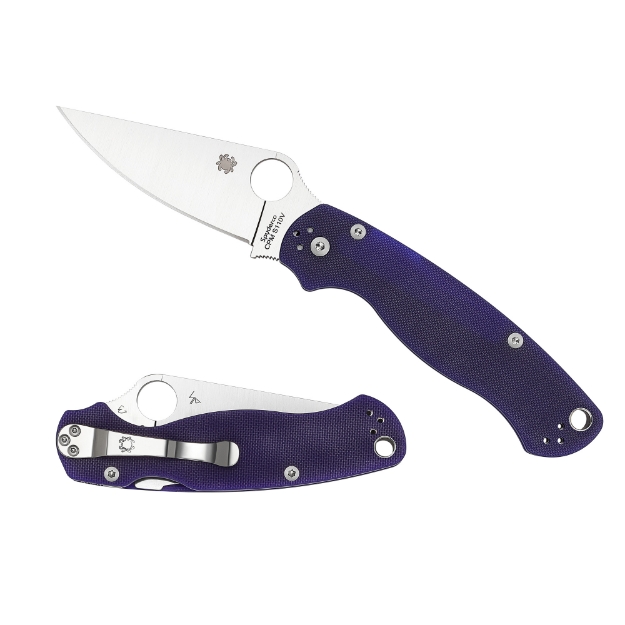 Picture of Spyderco® Para Military® 2 G-10 Dark Blue CPM S110V