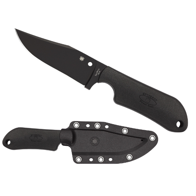 Picture of Spyderco® Street Beat™ FRN Black / Black Blade Plain Edge