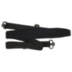 Picture of Haley Strategic Partners D3  Padded Sling  Single or Two Point  Includes Two QD Swivels and Single Hand Quick Adjustment System  Black SLG_D3-1-1-BLK