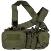Picture of Haley Strategic Partners D3CR-H  Chest Rig  Supports .308 Platforms  Nylon Construction  Ranger Green  Includes (4) Rifle Magazine Pouches  (2) Pistol Pouches  (1) Large Pouch  (1) Small Pouch & X-Harness D3CRH-1-1-RG