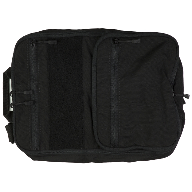 Picture of Haley Strategic Partners Flatpack Plus  1400 Cubic Inches Fully Expanded  Black FPP-1-1-BLK