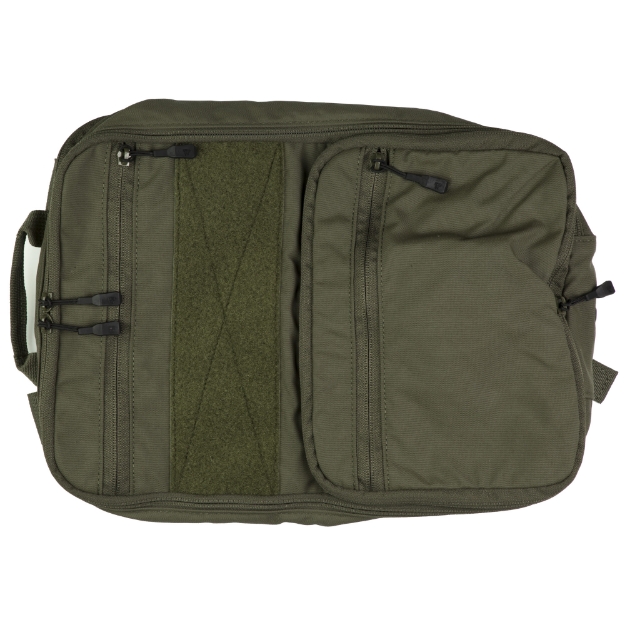 Picture of Haley Strategic Partners Flatpack Plus  1400 Cubic Inches Fully Expanded  Ranger Green FPP-1-1-RG