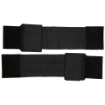 Picture of Haley Strategic Partners Thorax  Cummerbund and Side Entry Panel Set  Molle  Dual Layer Woven Elastic  Large  Black TPC_CB_SEP-1-2LG-BLK