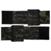 Picture of Haley Strategic Partners Thorax  Cummerbund and Side Entry Panel Set  Molle  Dual Layer Woven Elastic  Medium  Multicam Black TPC_CB_SEP-1-2MD-MCB