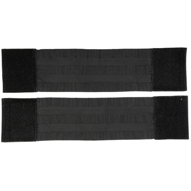 Picture of Haley Strategic Partners Thorax  Cummerbund Pair  Dual-layer Woven Elastic  Molle  Large  Black TPC_CB-1-2LG-BLK