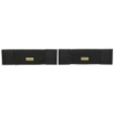 Picture of Haley Strategic Partners Thorax  Cummerbund Pair  Dual-layer Woven Elastic  Molle  Medium  Black TPC_CB-1-2MD-BLK