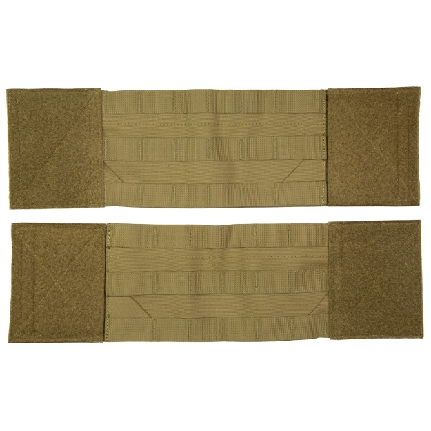 Picture of Haley Strategic Partners Thorax  Cummerbund Pair  Dual-layer Woven Elastic  Molle  Medium  Coyote Brown TPC_CB-1-2MD-COY