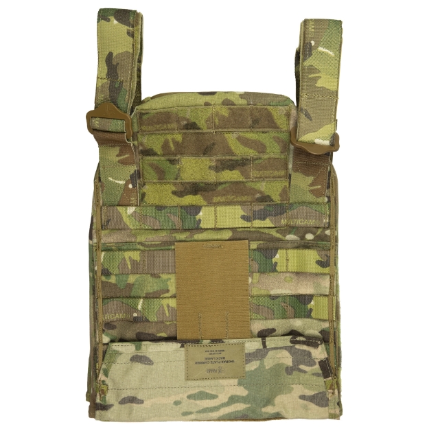 Picture of Haley Strategic Partners Thorax  Plate Bags  Large  Compatible with All HSP Chest Rigs and Placards  Accommodates .75" to 1.125" Thick Plates  Multicam TPC-1-LG-MC