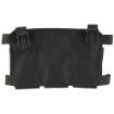 Picture of Haley Strategic Partners Thorax  Triple Rifle Mag Placard  Fits (3) Rifle Magazines  Includes MP2 Inserts  500D/1000D Nylon Laminate Construction  Black TPC_TRMP_MP2-2-3-BLK