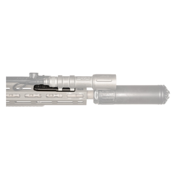 Picture of Haley Strategic Partners Thorntail X  Inline Light Mount for Most Surefire/Streamlight/Cloud Defensive/Modlite/Arasaka/Odin Weaponlights  Fits M-LOK  Anodized Finish  Black MNT_LIGHT_TX_INL_MLOK-1-1-BLK