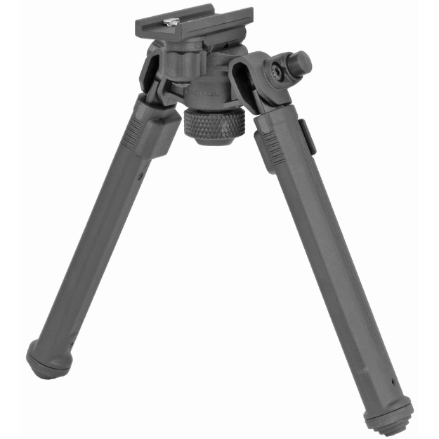 Picture of Magpul Industries Adjustable Bipod  w/ Sling Stud Quick Detach Mount  Black MAG1075-BLK