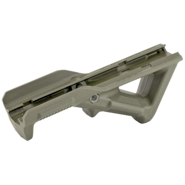 Picture of Magpul Industries Angled Foregrip  AFG  Grip Fits Picatinny  Olive Drab Green MAG411-ODG