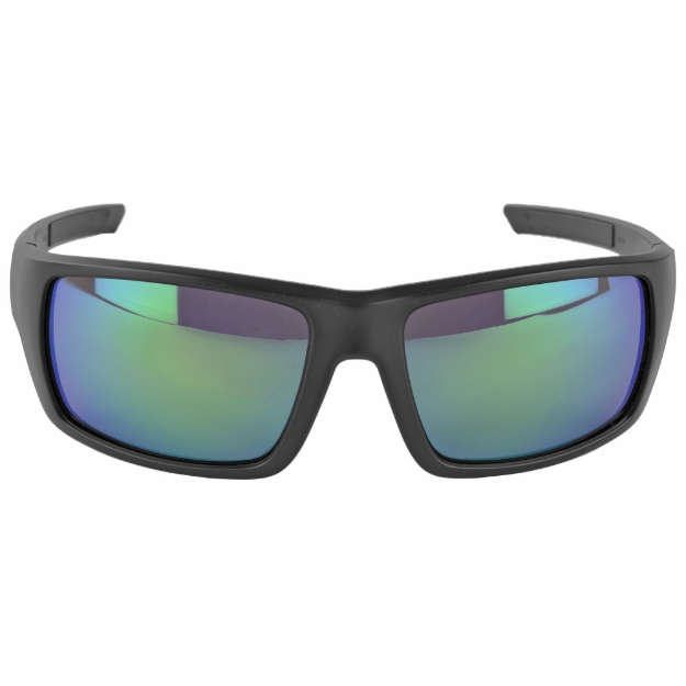 Picture of Magpul Industries Apex Eyewear  Polarized  Black Frame  Violet Lens/Green Mirror MAG1130-1-001-4050