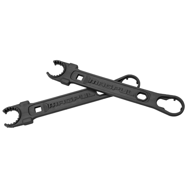 Picture of Magpul Industries Armorer's Wrench  Fits AR-15 Rifles  with Bottle Opener  Black MAG535-BLK