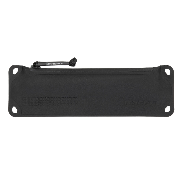 Picture of Magpul Industries DAKA Suppressor Pouch  Fits 5.56 Suppressors  Medium  10.5"x3.5"  Not To Be Used With Hot Suppressors  Reinforced Polymer Fabric  Black MAG876-001
