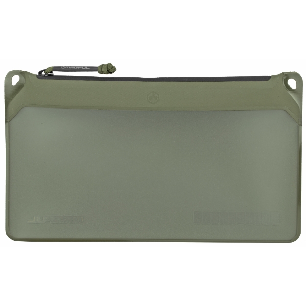 Picture of Magpul Industries DAKA Window Pouch  Medium  7"x12"  Easy Organization  Polymer Fabric  Olive Drab Green MAG995-315