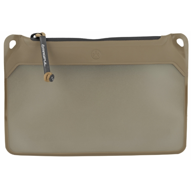 Picture of Magpul Industries DAKA Window Pouch  Small  6"x9"  Easy Organization  Polymer Fabric  Flat Dark Earth MAG994-245