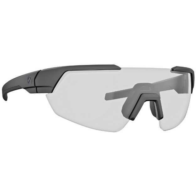 Picture of Magpul Industries Defiant Eyewear  Black Frame  Clear Lens MAG1044-0-001-1000