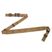Picture of Magpul Industries MS1 Padded Sling  Fits AR Rifles  1 or 2 Point Sling  Coyote Brown MAG545-COY
