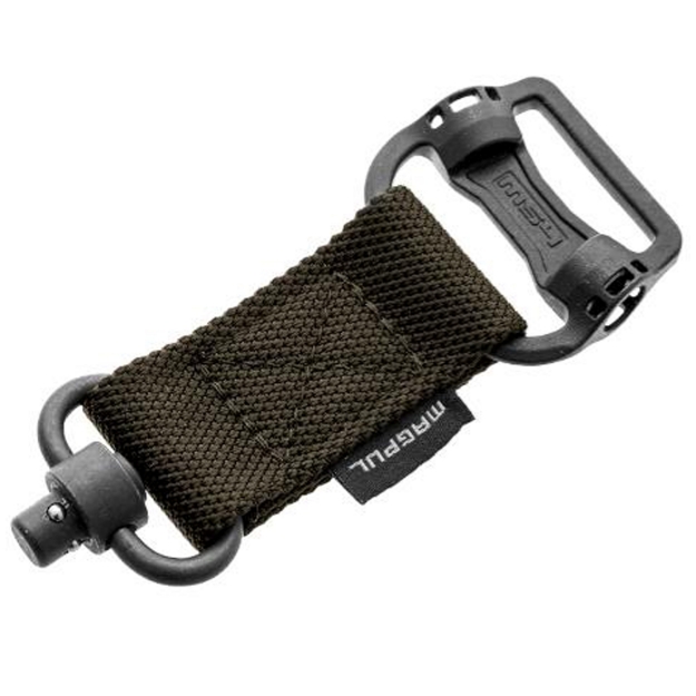 Picture of Magpul Industries MS1 Single Point Dual Quick Detach Adapter  Fits AR Rifles  Ranger Green MAG519-RGR