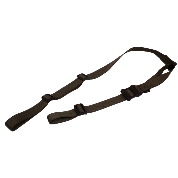 Picture of Magpul Industries MS1 Sling  Fits AR Rifles  1 or 2 Point Sling  Ranger Green MAG513-RGR