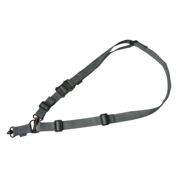 Picture of Magpul Industries MS4 Dual QD Sling  Fits AR Rifles  Gen 2  Gray MAG518-GRY
