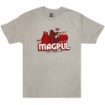 Picture of Magpul Industries NonStop Polymer Action  T-Shirt  Large  Silver MAG1221-040-L