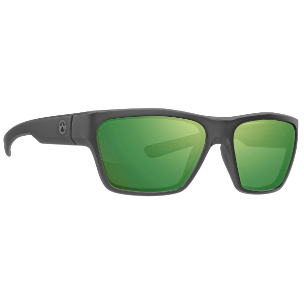 Picture of Magpul Industries Pivot Eyewear  Polarized  Black Frame  Violet Lens  Green Mirror MAG1128-1-001-4050