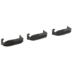 Picture of Magpul Industries PMAG Impact/Dust Cover  Fits 5.56x45 PMAG 30 AR/M4 GEN M2 MOE  PMAG 20  And EMAG  3 Pack  Polymer Construction  Black MAG216-BLK