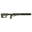 Picture of Magpul Industries Pro 700 Lite Chassis  Fits Remington 700 Short Action  Matte Finish  Olive Drab Green  Fits Most Short Action AICS Pattern Magazines  Ambidextrous  Billet Aluminum Bedding Block MAG1199-ODG