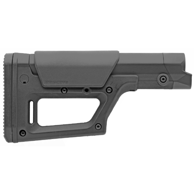Picture of Magpul Industries PRS Lite Stock  Adjustable LOP (13.85-15.25" in .14" Increments)  Adjustable Comb Height (Adjusts From Flush to +.8" in .1" Increments)  Compatible With Carbine/SR25/A5 Receiver Extension Tubes  Black MAG1159-BLK