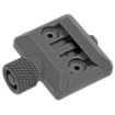 Picture of Magpul Industries QR Rail Grabber  Developed Primarily For Magpul Bipods  True Quick-Release Plate That is Compatible With a Wide Variety of Products That Use The A.R.M.S. 17S Style Footprint  Compatible With Both Picatinny and RRS/ARCA Interfaces  Aluminum  Black MAG1196-BLK