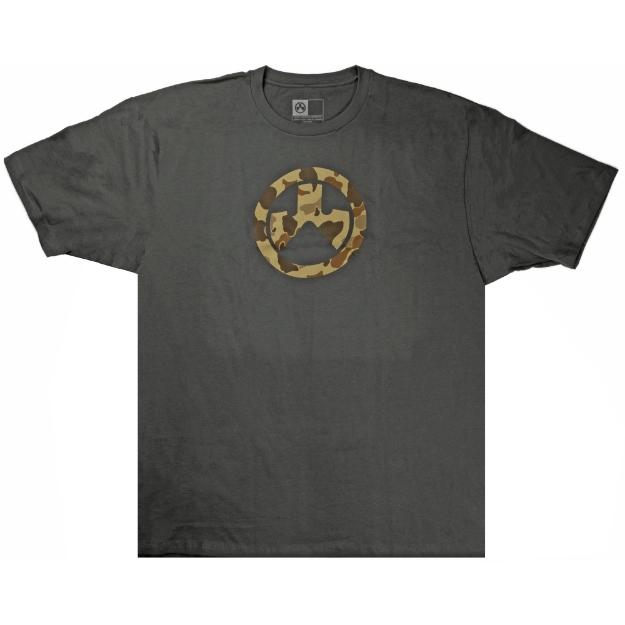 Picture of Magpul Industries Raider Camo Cotton T-Shirt  XLarge  Charcoal MAG1138-010-XL