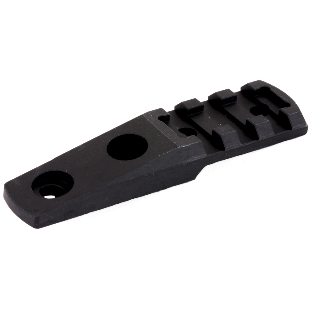 Picture of Magpul Industries Rail Light Mount  Aluminum  Fits M-LOK  Cantilever  3 Slot  Black MAG588-BLK