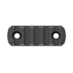 Picture of Magpul Industries Rail Section  Fits M-LOK Hand Guard  Aluminum  5 Slots MAG581-BLK