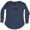 Picture of Magpul Industries Rodeo  Women's Long Sleeve T-Shirt  Large  Navy MAG1230-411-L