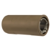 Picture of Magpul Industries Suppressor Cover  Medium  Fits Most Round Suppressors 5.5"x1.5"  Coyote Tan MAG781-MCT