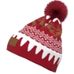 Picture of Magpul Industries Ugly Christmas Beanie  GingARbread  Red and White with Graphics  One Size Fits Most  95% Acrylic  5% Lycra MAG1154-975