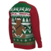 Picture of Magpul Industries Ugly Christmas Sweater  GingARbread  Medium  Red  Green and White with Custom Graphics  55% Cotton  45% Acrylic MAG1198-975-M