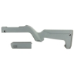 Picture of Magpul Industries X-22 Backpacker Stock  Fits All Ruger 10/22 Takedowns  Including 10/22 Takedowns With Tactical Solutions SB-X Barrels  MOE SL Non-Slip Rubber Butt Pad  Storage Compartment Fits 3-10Rd Magazines  Gray MAG808-GRY