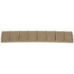 Picture of Magpul Industries XT Rail Texture Panel  Accessory  Fits Picatinny Rail  Flat Dark Earth MAG012-FDE