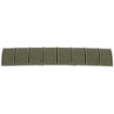 Picture of Magpul Industries XT Rail Texture Panel  Accessory  Fits Picatinny Rail  Olive Drab Green MAG012-ODG