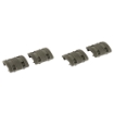 Picture of Magpul Industries XTM Enhanced Rail Panel  Fits Picatinny Rail  4 Two Piece Panels  Polymer Construction  Olive Drab Green MAG510-ODG