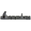 Picture of Magpul Industries XTM Hand Stop Kit  Fits Picatinny Rail  Kit Includes One Hand Stop  One Index Panel  One Full XTM Enhanced Panel  And One XTM Enhanced Half Panel  Gray MAG511-GRY