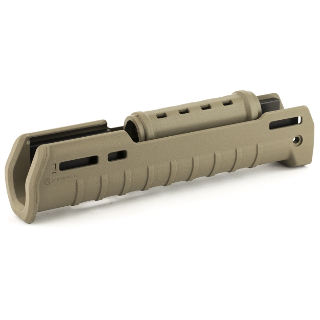 Picture of Magpul Industries Zhukov-U Handguard  Fits AK Variants Except Yugo Pattern Rifles or RPK Style Receivers  Polymer Construction  1.5" Shorter In Length Than The Standard Zhukov Handguard  Integrated Heat Shield  M-LOK Mounting Capabilities  Flat Dark Earth MAG680-FDE